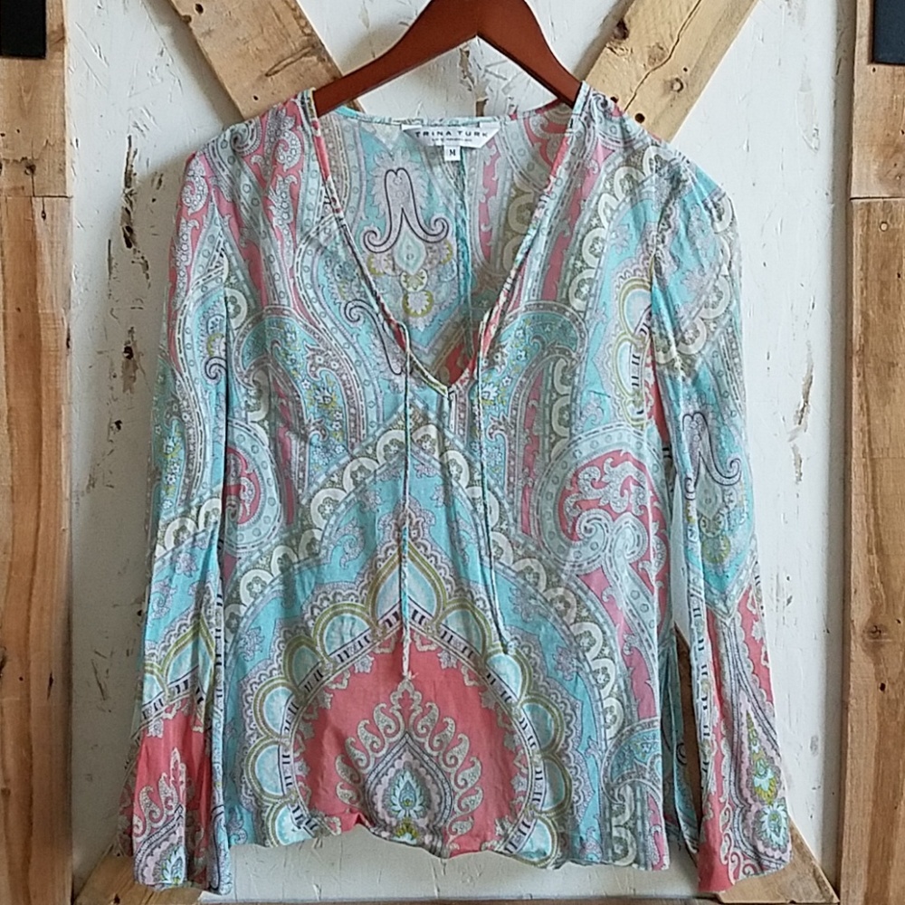 Trina Turk boho top
